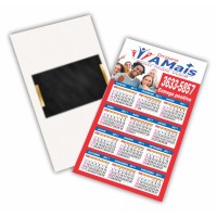 1000 - Calendários Postal Imantado Simples - 8,7x14,4cm
